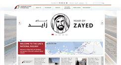 Desktop Screenshot of etihadrail.ae